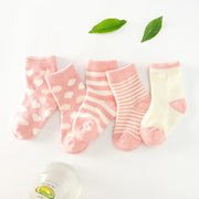 Cotton tube child socks