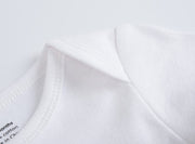 Vêtements pour bébé blanc uni, manches longues, en coton, pour filles et garçons, body pour nouveau-né, combinaison pour bébé de 0 à 24 mois