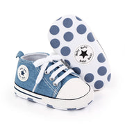Canvas Sneakers Baby Boys Girls Shoes First Walkers Infant Toddler Anti-Slip Soft Sole Classical Newborn Baby Shoes 0-18 Month