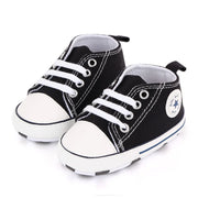 Canvas Sneakers Baby Boys Girls Shoes First Walkers Infant Toddler Anti-Slip Soft Sole Classical Newborn Baby Shoes 0-18 Month