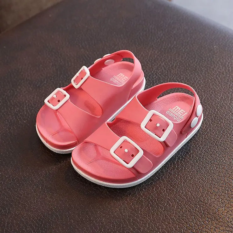 Kids Sandals Boys Girls Beach Shoes Soft Lightweight Closed-Toe Outdoor Children's Toddler Sandasl for Baby Shoes Summer